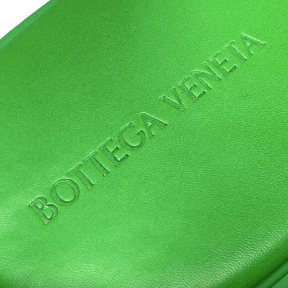 BOTTEGA VENETA - Green Chemical Fiber Leather Rubber Men's Sandals 513-080625 - Picture 9 of 11